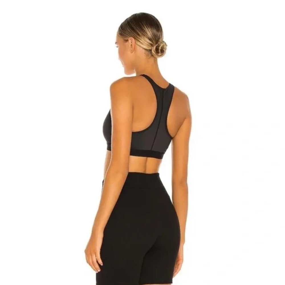 Free People Movement Sports Bra Black And Pink Size Small